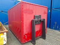 Haakarm opslagcontainer - - ex brandweer - opslagcontainer - afbeelding 1 van  8