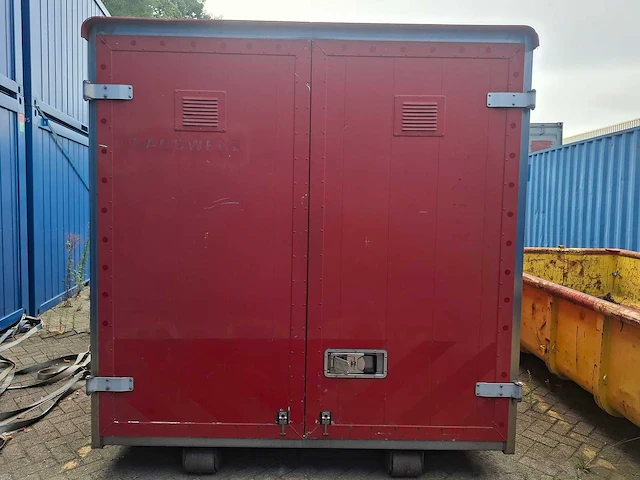 Haakarm opslagcontainer - - ex brandweer - opslagcontainer - afbeelding 5 van  8