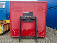 Haakarm opslagcontainer - - ex brandweer - opslagcontainer - afbeelding 1 van  2