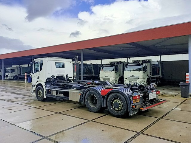 Haakarm, scania, p320 6x2 met haakarm hiab 26t, 2019 - afbeelding 29 van  30