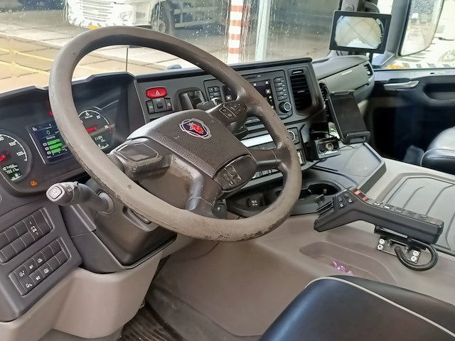 Haakarm, scania, p320 6x2 met haakarm hiab 26t, 2019 - afbeelding 9 van  30