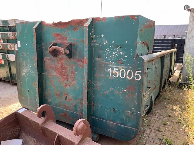 Haakarmcontainer 15m3 - afbeelding 1 van  6