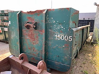 Haakarmcontainer 15m3