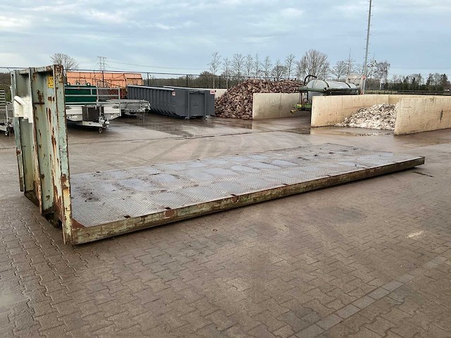 Haakarmcontainer – platform - afbeelding 4 van  11