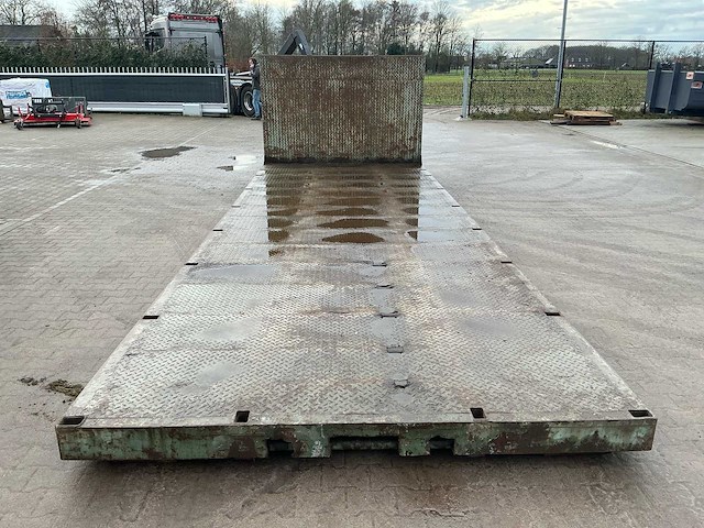 Haakarmcontainer – platform - afbeelding 6 van  11