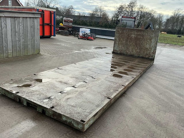 Haakarmcontainer – platform - afbeelding 8 van  11