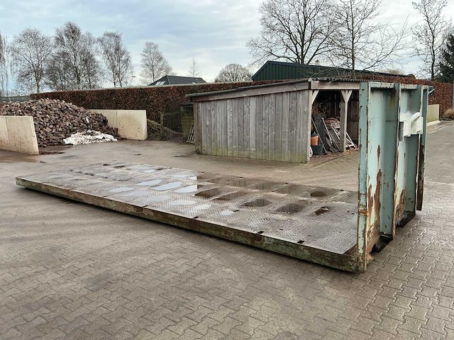 Haakarmcontainer – platform - afbeelding 9 van  11