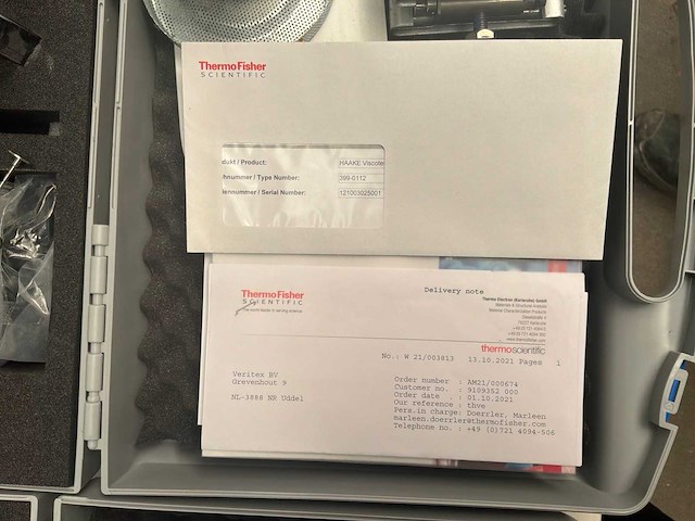 Haake - viscometer3 r - various measuring tools - 2021 - afbeelding 6 van  6