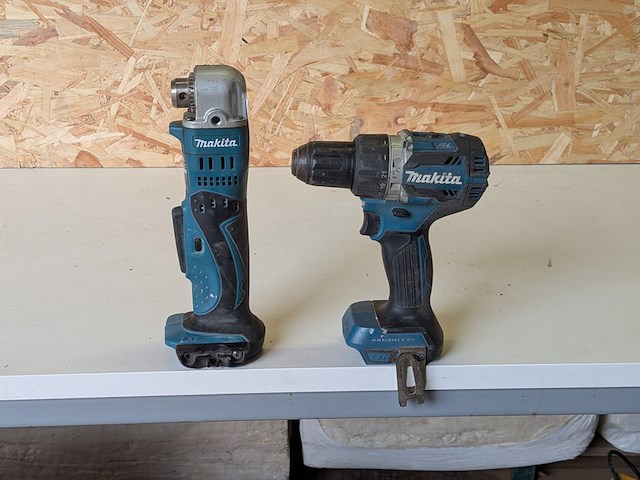 Haakse boormachine en schroefmachine makita, ddf484, dda350 - afbeelding 1 van  12