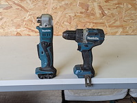 Haakse boormachine en schroefmachine makita, ddf484, dda350 - afbeelding 1 van  12