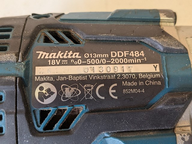 Haakse boormachine en schroefmachine makita, ddf484, dda350 - afbeelding 8 van  12