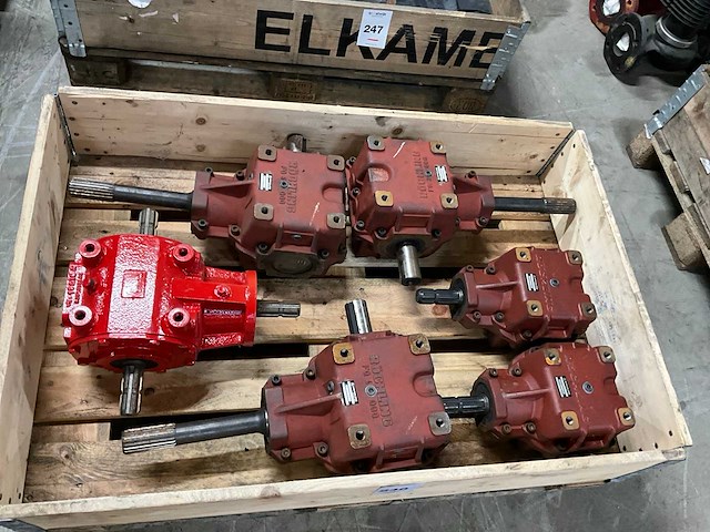 Haakse overbrenging (6x) - afbeelding 1 van  7