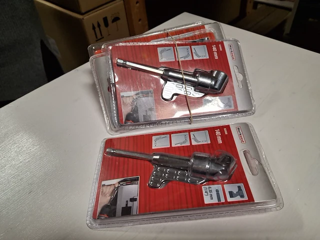 Haakse schroefbithouder voor boormachine 6 stuks - afbeelding 1 van  3