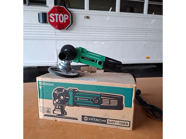 Haakse schuurmachine hitachi, say-150a, bouwjaar 2015 - afbeelding 1 van  5