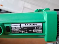 Haakse schuurmachine hitachi, say-150a, bouwjaar 2015 - afbeelding 4 van  5