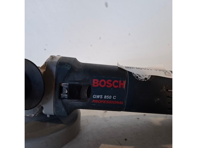 Haakse slijper - 125mm - 230v, bosch, gws 850 c, 2013 - afbeelding 2 van  6