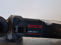 Haakse slijper - 125mm - 230v, bosch, gws 850 c, 2013 - afbeelding 2 van  6