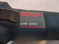 Haakse slijper - 125mm - 230v, bosch, gws 850 c, 2016 - afbeelding 3 van  4