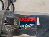 Haakse slijper - 125mm - 230v bosch, gws 850 c, bouwjaar 2011 - afbeelding 10 van  12