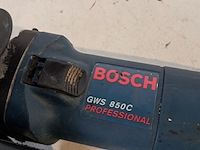 Haakse slijper - 125mm - 230v bosch, gws 850 c, bouwjaar 2014 - afbeelding 10 van  12