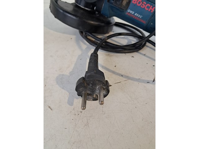 Haakse slijper - 125mm - 230v bosch, gws 850 c, bouwjaar 2014 - afbeelding 12 van  12