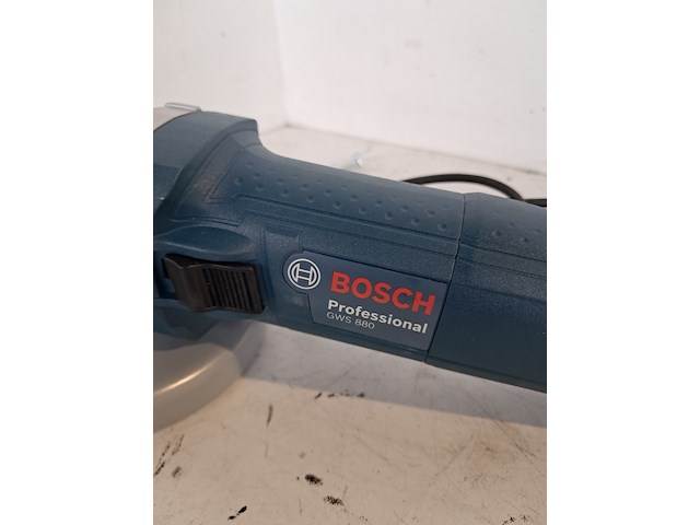 Haakse slijper - 125mm - 230v bosch, gws 880, bouwjaar 2018 - afbeelding 11 van  12