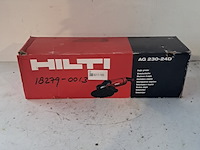 Haakse slijper - 230mm - 230v - hilti hilti, ag 230-24d, bouwjaar 2021 - afbeelding 1 van  7