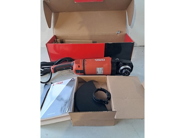 Haakse slijper - 230mm - 230v - hilti hilti, ag 230-24d, bouwjaar 2021 - afbeelding 2 van  7
