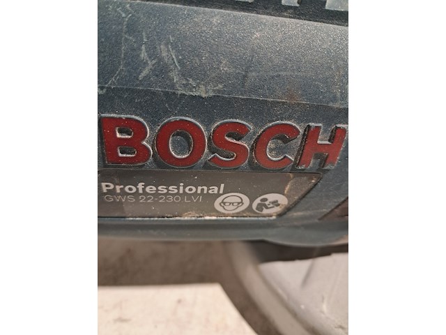 Haakse slijper - 230mm - 230v, bosch, gws 21-230 lvi, 2018 - afbeelding 4 van  6