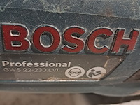 Haakse slijper - 230mm - 230v, bosch, gws 21-230 lvi, 2018 - afbeelding 4 van  6