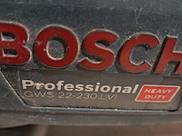Haakse slijper - 230mm - 230v, bosch, gws 21-230 lvi, 2018 - afbeelding 5 van  6