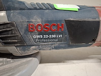 Haakse slijper - 230mm - 230v, bosch, gws 22-230 lvi, 2016 - afbeelding 2 van  6