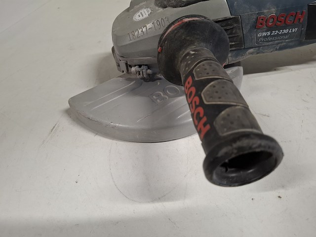 Haakse slijper - 230mm - 230v, bosch, gws 22-230 lvi, 2016 - afbeelding 3 van  6