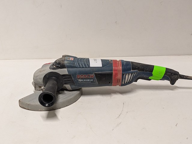 Haakse slijper - 230mm - 230v bosch, gws 22-230 lvi, bouwjaar 2014 - afbeelding 1 van  6