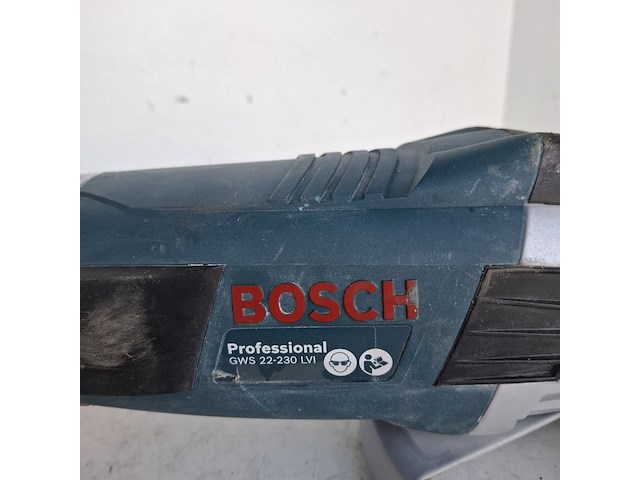 Haakse slijper - 230mm - 230v bosch, gws 22-230 lvi, bouwjaar 2019 - afbeelding 3 van  6