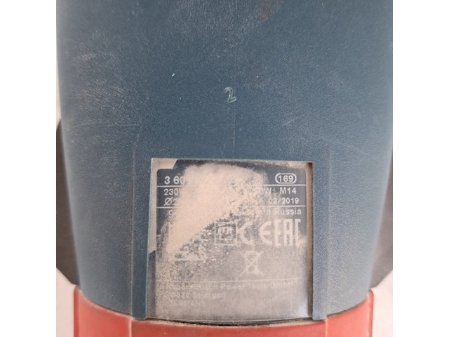 Haakse slijper - 230mm - 230v bosch, gws 22-230 lvi, bouwjaar 2019 - afbeelding 6 van  6