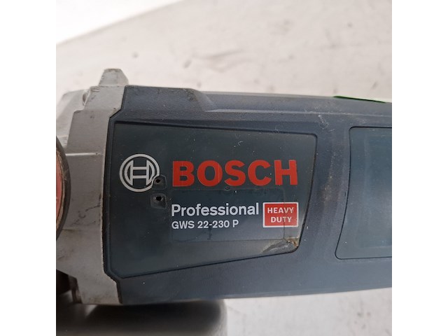 Haakse slijper - 230mm - 230v bosch, gws 22-230 p, bouwjaar 2022 - afbeelding 5 van  5