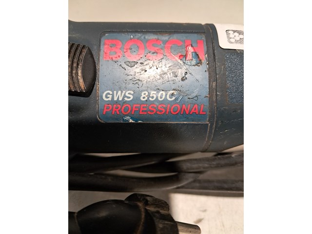 Haakse slijper 125mm 230v bosch, gws 850 c, bouwjaar 2016 - afbeelding 3 van  5