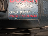 Haakse slijper 125mm 230v bosch, gws 850 c, bouwjaar 2016 - afbeelding 3 van  5
