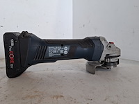 Haakse slijper 125mm accu 18v-li bosch, gws 18v-li, bouwjaar 2018 - afbeelding 2 van  8