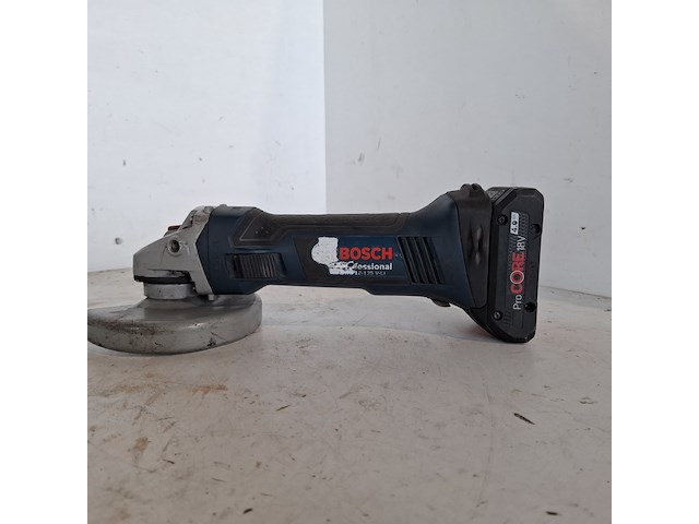 Haakse slijper 125mm accu 18v-li bosch, gws 18v-li, bouwjaar 2018 - afbeelding 4 van  8