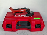 Haakse slijper 125mm accu hilti hilti, ag 125-a22, bouwjaar 2021 - afbeelding 1 van  7