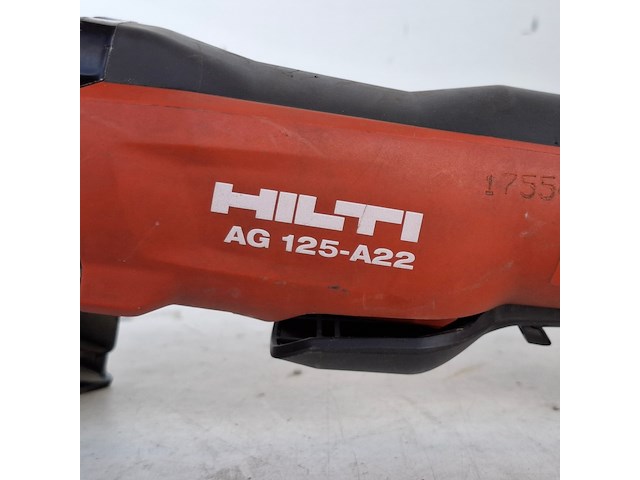 Haakse slijper 125mm accu hilti hilti, ag 125-a22, bouwjaar 2021 - afbeelding 4 van  7
