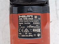 Haakse slijper 125mm accu hilti hilti, ag 125-a22, bouwjaar 2021 - afbeelding 7 van  7