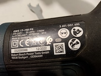 Haakse slijper 150mm 230v met dodemansschakelaar bosch, gws 17-150 ps, bouwjaar 2023 - afbeelding 5 van  5