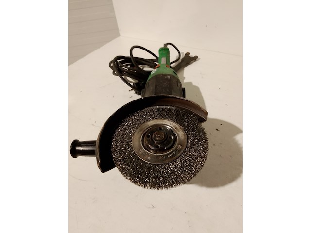 Haakse slijper 180mm 230v, hitachi, g18sru, 2011 - afbeelding 3 van  4