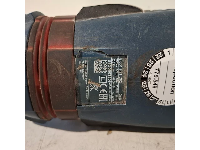 Haakse slijper 230mm 230v ~ bosch, gws 22-230 lvi, bouwjaar 2019 - afbeelding 6 van  6