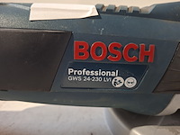 Haakse slijper 230mm 230v ~ bosch, gws 24-230 lvi, bouwjaar 2022 - afbeelding 2 van  4