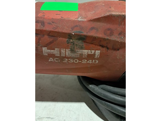 Haakse slijper 230mm 230v hilti hilti, ag 230-24d, bouwjaar 2019 - afbeelding 3 van  4