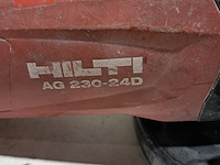 Haakse slijper 230mm 230v hilti hilti, ag 230-24d, bouwjaar 2019 - afbeelding 3 van  4